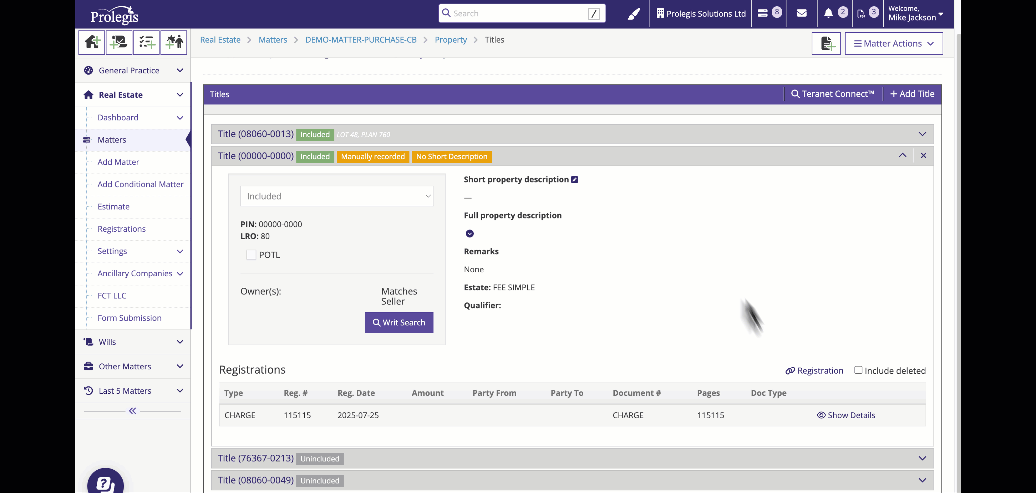 Connect new registration